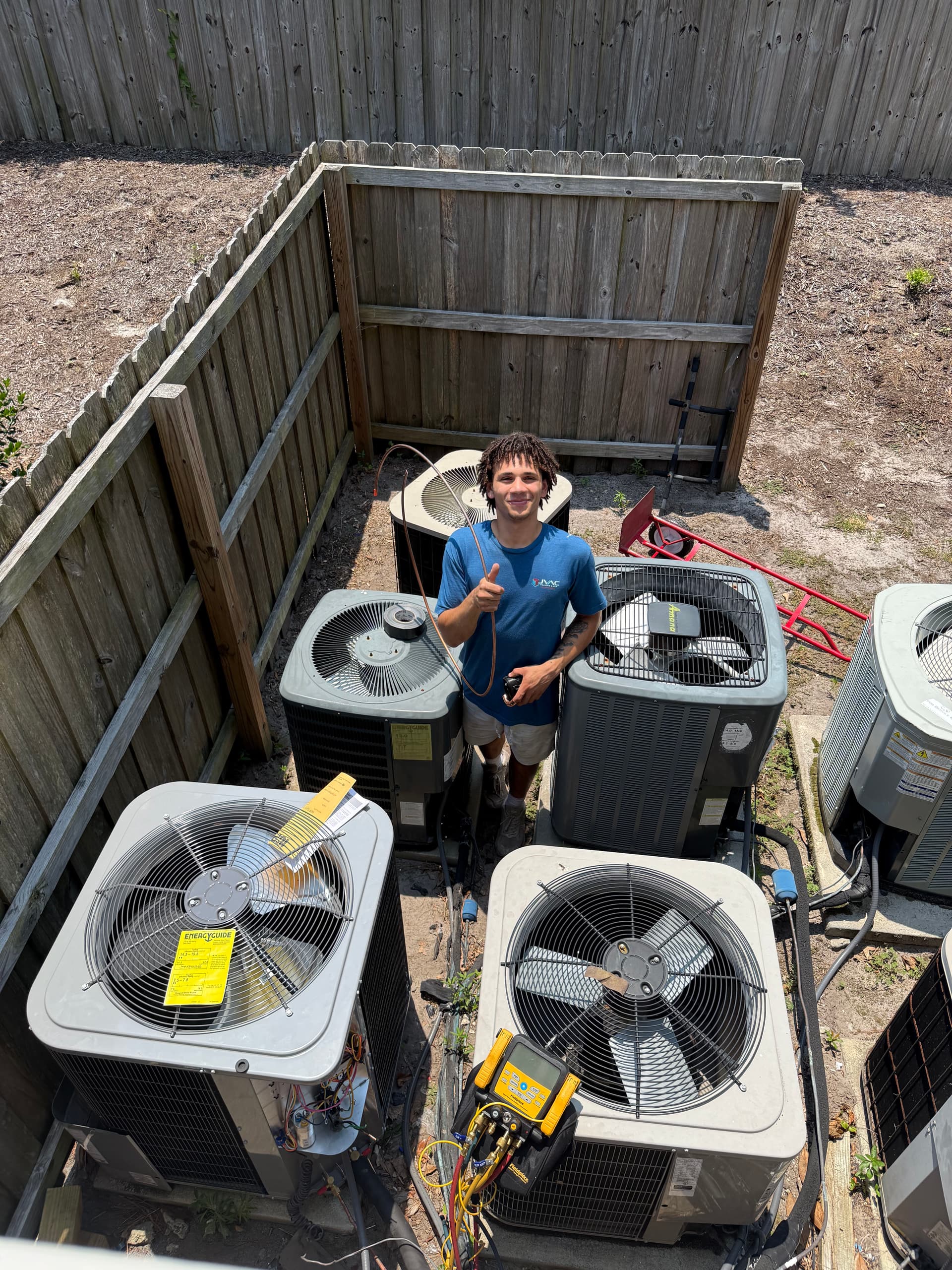 Gallery photos for Jason and Jayden Knocked Out a Multi-Unit System Install in Ogden: Image #1
