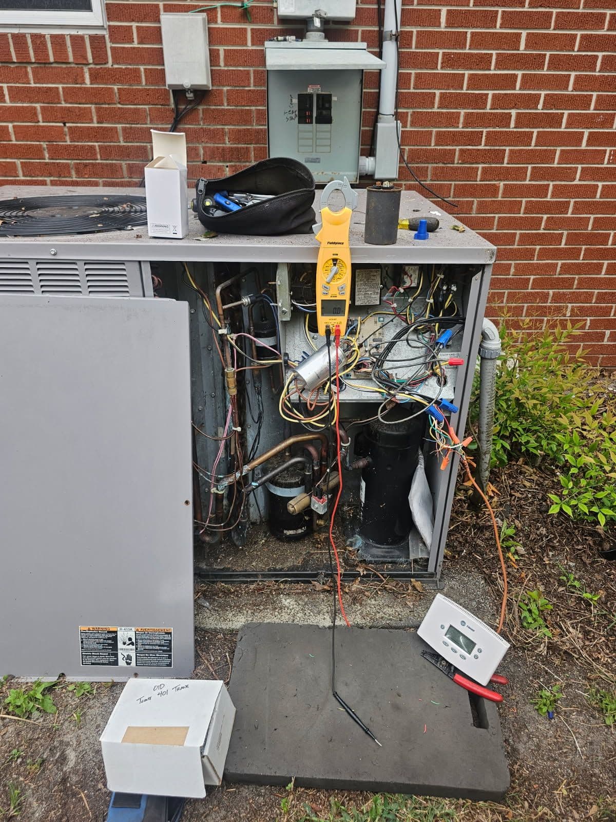 Project Restoring Functionality to Exposed HVAC Unit image